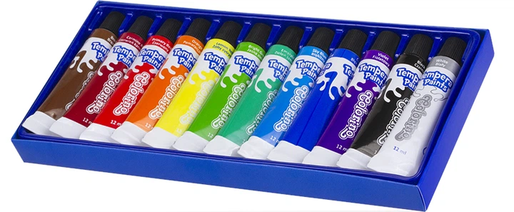 Набір фарб у тюбиках Colorino 12 кольорів 12 мл (5907690868420) - зображення 2