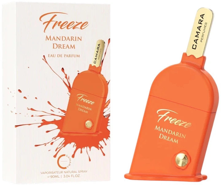 Парфумована вода унісекс Camara Freeze Mandarin Dream 90 мл (6294019035823) - зображення 2