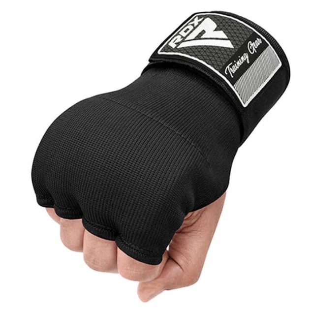 Бинти RDX IS Gel Padded Inner Gloves Hook & Loop Wrist Strap for Knuckle Protection OEKO-TEX® Standard 100 certified Чорний M (HYP-IS2B-M) - Фото 4 Бинти RDX IS Gel Padded Inner Gloves Hook & Loop Wrist Strap for Knuckle Protection OEKO-TEX® Standard 100 certified Чорний M (HYP-IS2B-M) - зображення 4
