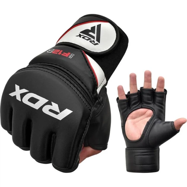 Рукавички Для MMA RDX F12 MMA Grappling Gloves Чорний XL (GGR-F12B-XL) - Фото 2 Рукавички Для MMA RDX F12 MMA Grappling Gloves Чорний XL (GGR-F12B-XL) - изображение 2