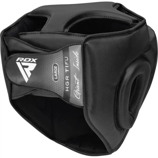 Боксерський Шолом RDX T1 HeadGuard with Removable Face Cage Чорний L (HGR-T1FB-L) - Фото 3 Боксерський Шолом RDX T1 HeadGuard with Removable Face Cage Чорний L (HGR-T1FB-L) - изображение 3