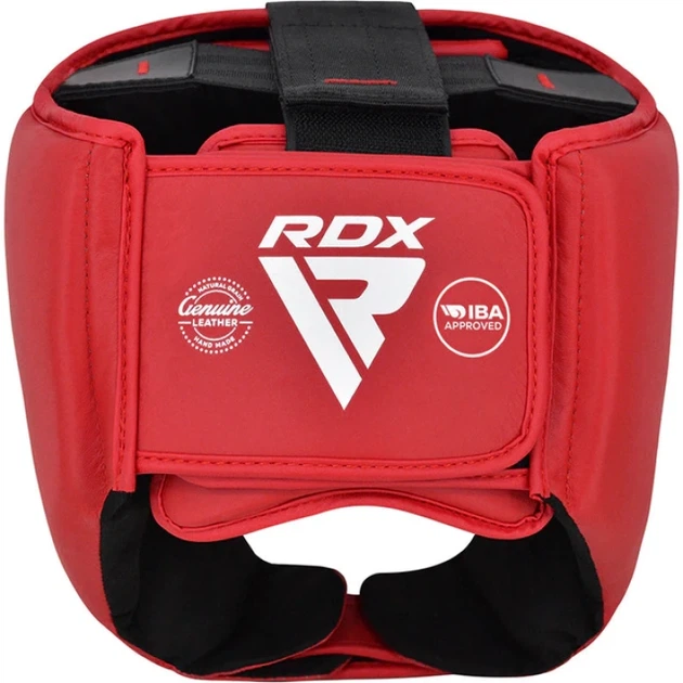 Боксерський Шолом RDX IBA Approved Head Guard for Amateur Competition Червоний S (HGL-IBA-1R-S) - Фото 2 Боксерський Шолом RDX IBA Approved Head Guard for Amateur Competition Червоний S (HGL-IBA-1R-S) - изображение 2