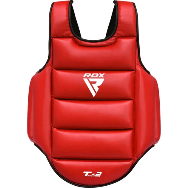 Захисний Жилет Для Карате RDX T2 Karate Chest Guard Червоно-Синій S/M (SCC-T2R/U-S/M) - Фото 3 Захисний Жилет Для Карате RDX T2 Karate Chest Guard Червоно-Синій S/M (SCC-T2R/U-S/M) - изображение 3