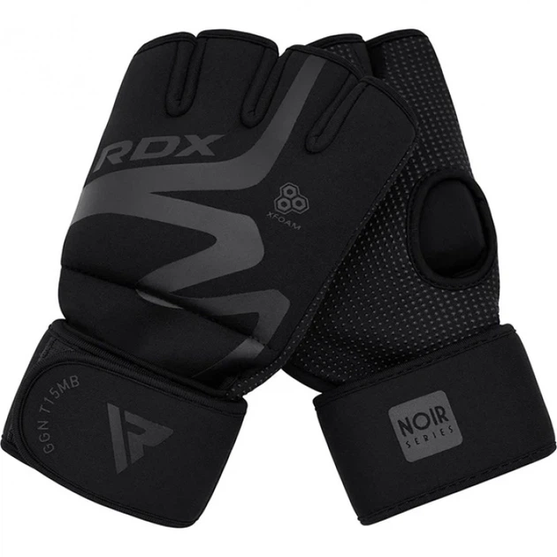 Рукавички Для MMA RDX T15 Noir Inner Gloves Чорний S (GGN-T15MB-S) - Фото 8 Рукавички Для MMA RDX T15 Noir Inner Gloves Чорний S (GGN-T15MB-S) - изображение 8