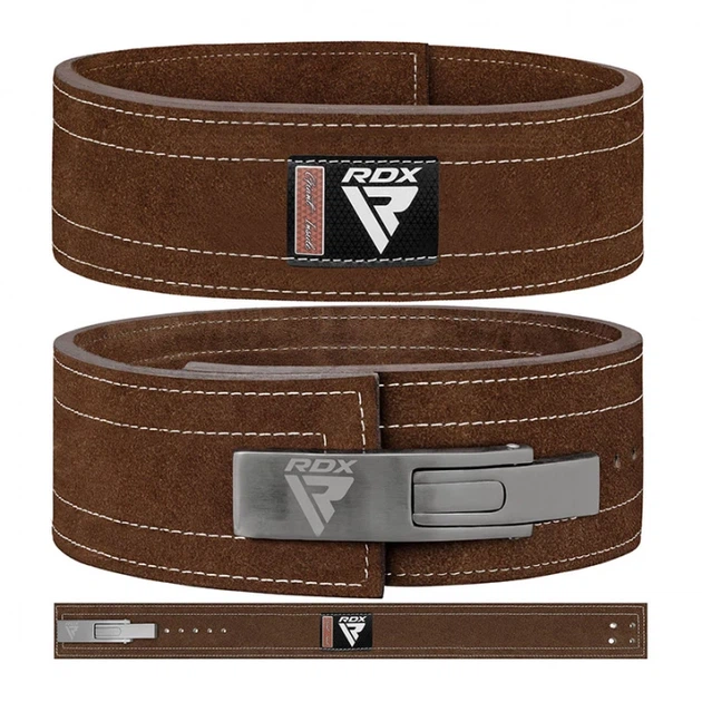 Пояс Для Важкої Атлетики RDX 4 INCH IPL / USPA & World Powerlifting Congress APPROVED Powerlifting Leather Gym Belt Коричневий XL (WBL-4LN-XL+) - Фото 1 Пояс Для Важкої Атлетики RDX 4 INCH IPL / USPA & World Powerlifting Congress APPROVED Powerlifting Leather Gym Belt Коричневий XL (WBL-4LN-XL+) - зображення 1