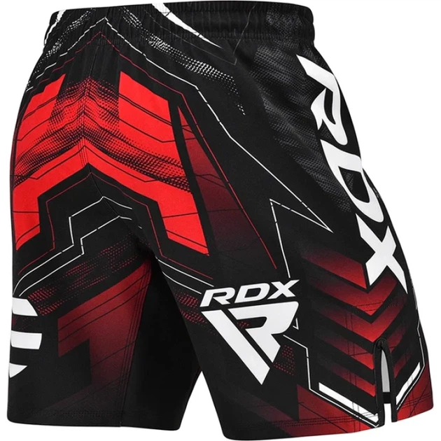 Компресійні Шорти RDX IMMAF Approved MMA Fight & Training Shorts Чорно-Червоний M (MSS-IMF-1R-M) - Фото 4 Компресійні Шорти RDX IMMAF Approved MMA Fight & Training Shorts Чорно-Червоний M (MSS-IMF-1R-M) - изображение 4