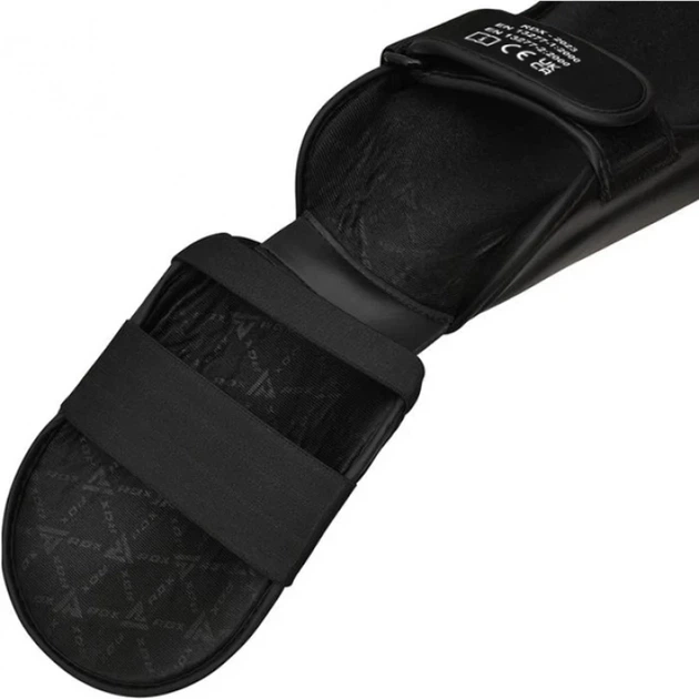 Захист Для Ніг RDX T1 Black Shin Instep Guards Чорний S (SGR-T1R-S) - изображение 6