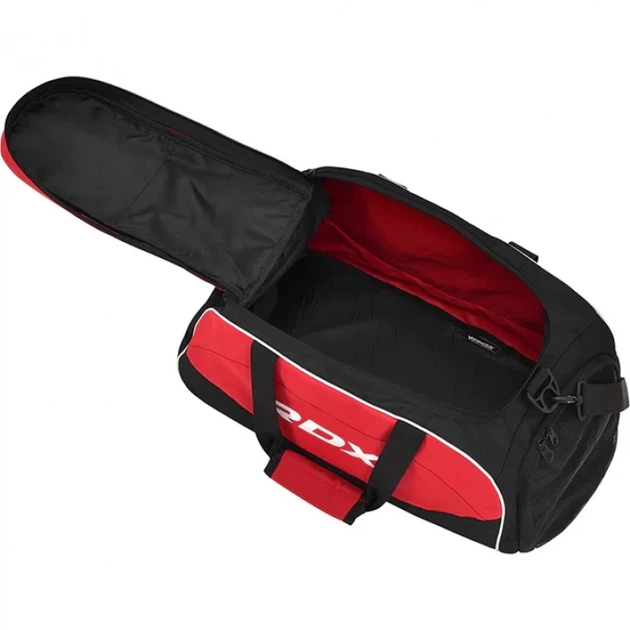 Спортивна Сумка RDX R1 Duffel Bag with Backpack Straps Червоний - зображення 3