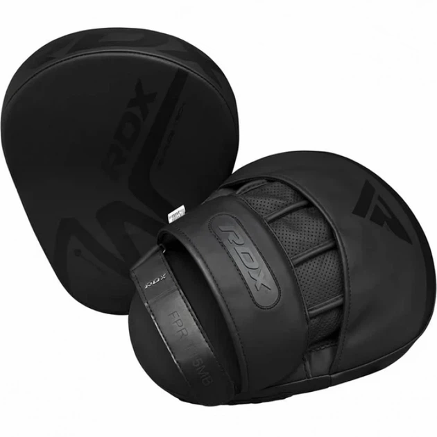 Тренувальні Лапи RDX T15 Noir Focus Pads Чорний - Фото 6 Тренувальні Лапи RDX T15 Noir Focus Pads Чорний - изображение 6