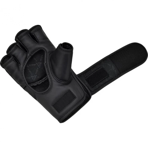 Рукавички Для MMA RDX F12 MMA Grappling Gloves Чорний S (GGR-F12B-S) - Фото 2 Рукавички Для MMA RDX F12 MMA Grappling Gloves Чорний S (GGR-F12B-S) - изображение 2