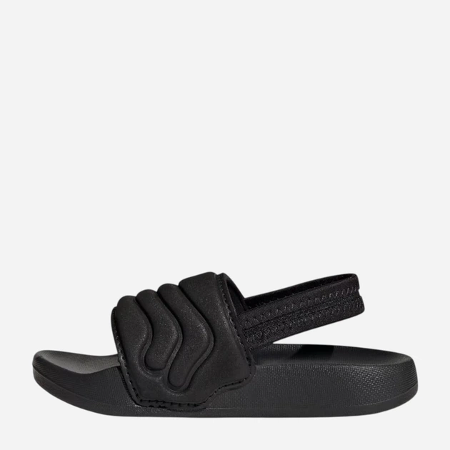 Детские шлепанцы Adidas Adilette Estrap 2.0 I HQ9202 26 Core Black (4068806101037) - изображение 3