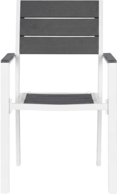 Zestaw krzeseł ogrodowych MultiGarden Biało-szary (YC-051KD-4-5) - obraz 2