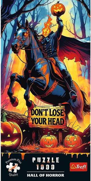 Пазл Trefl Hall of Horror: Вершник без голови 1000 елементів 12131 (5900511121315) - зображення 2