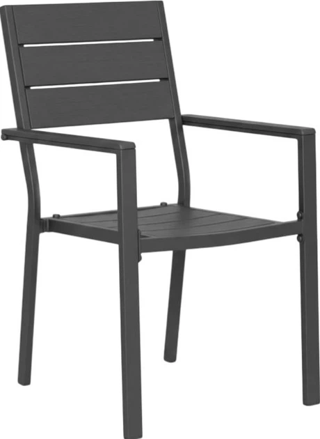 Zestaw krzeseł ogrodowych MultiGarden Szary (YC-051KD-4) - obraz 3