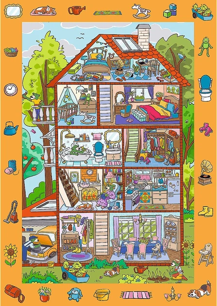 Puzzle Trefl Spy Guy: W domu 24 elementy 15593 (5900511155938) - obraz 3