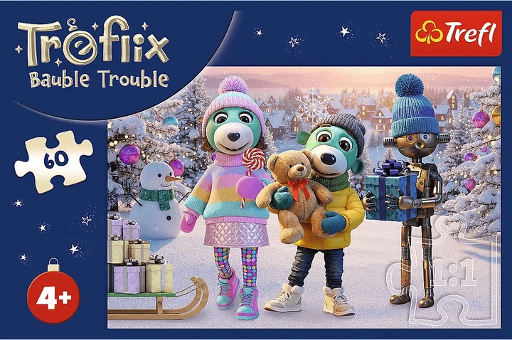 Puzzle Trefl The Treflik Family: Zimowy Robobot 60 elementów 17417 (5900511174175) - Zdjęcie 2 Puzzle Trefl The Treflik Family: Zimowy Robobot 60 elementów 17417 (5900511174175) - obraz 2