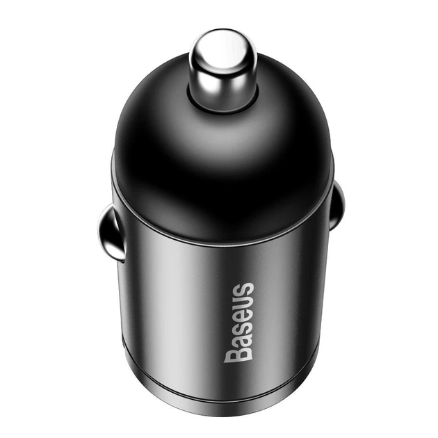 Автомобільний зарядний пристрій Baseus Tiny Star Mini Quick Charge Car 30W Grey VCHX-A0G - Фото 7 Автомобільний зарядний пристрій Baseus Tiny Star Mini Quick Charge Car 30W Grey VCHX-A0G - зображення 7