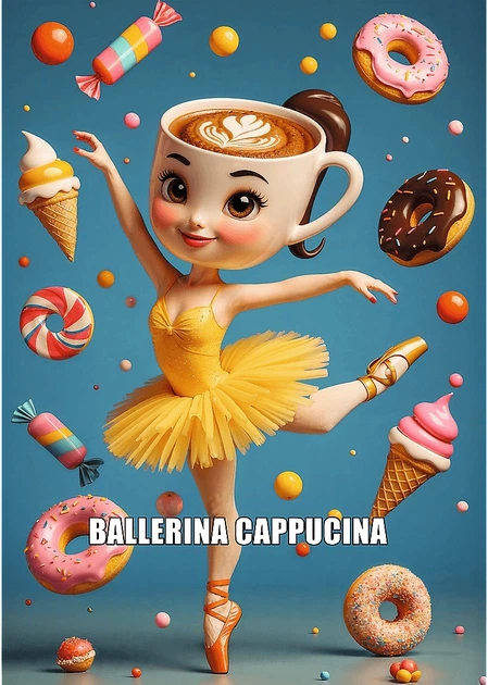 Puzzle Trefl BrainRots Ballerina Cappuccina 200 elementów 13362 (5900511133622) - obraz 3