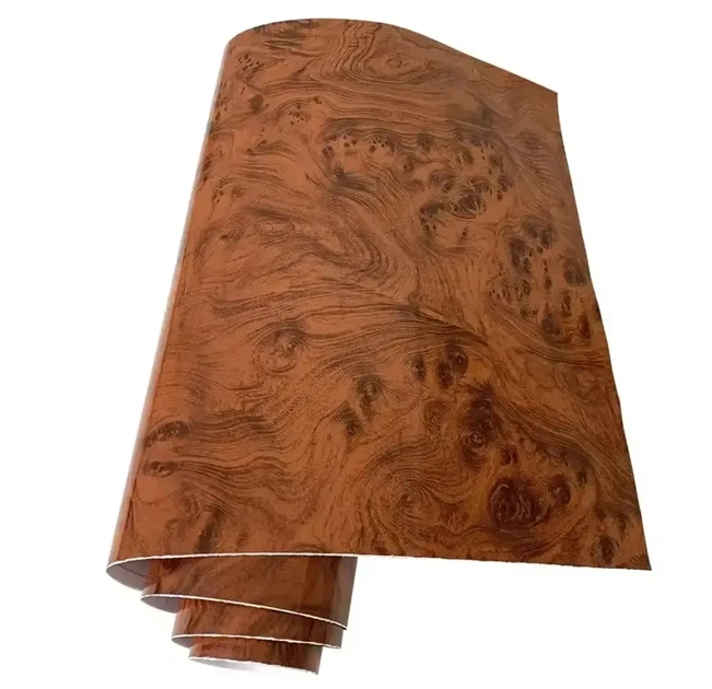 Виниловая пленка для авто и мото ширина 30 см длина 65 см Wood Grain - изображение 2