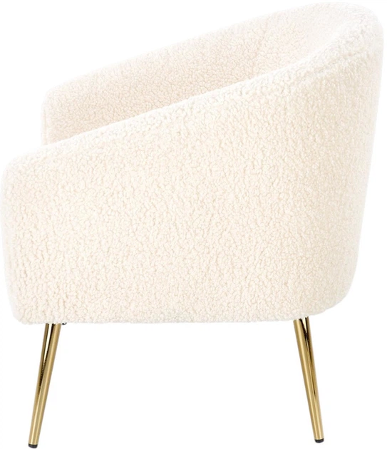 Крісло для відпочинку Halmar Grifon 2 Кремове (5905248111622) - зображення 4