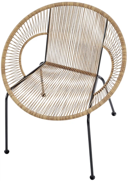 Крісло Halmar Bari Натуральне (5905248114838) - зображення 9