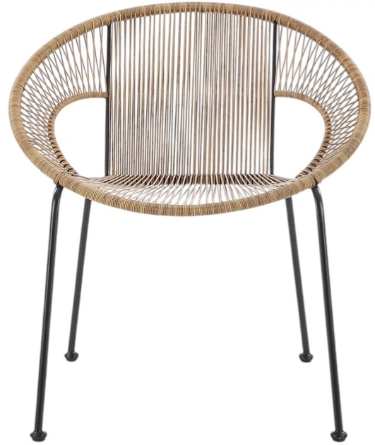 Крісло Halmar Bari Натуральне (5905248114838) - зображення 10