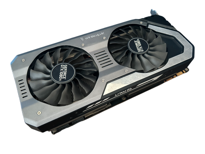 Видеокарта GTX 1080Ti 11GB Palit Jetstream GDDR5X (NEB108TS15LC-1020J) Б/У - изображение 2