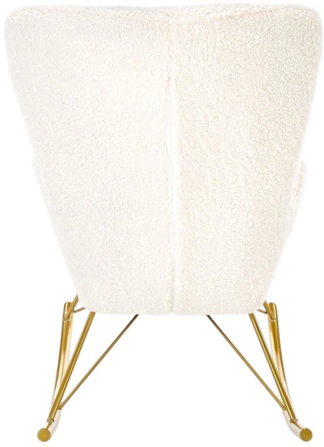 Крісло-гойдалка Halmar Liberto Кремове (5905248111806) - зображення 3