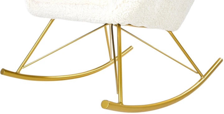 Крісло-гойдалка Halmar Liberto Кремове (5905248111806) - зображення 8