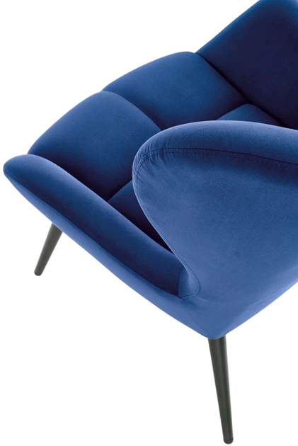Крісло для відпочинку Halmar Tyrion Темно-синє (5905248112872) - зображення 4