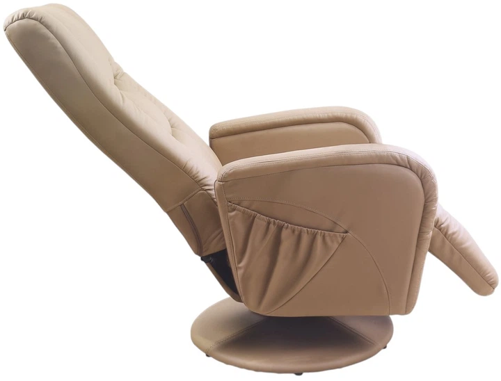 Розкладне крісло Halmar Pulsar з функцією масажу Бежеве (5905248112476) - зображення 2
