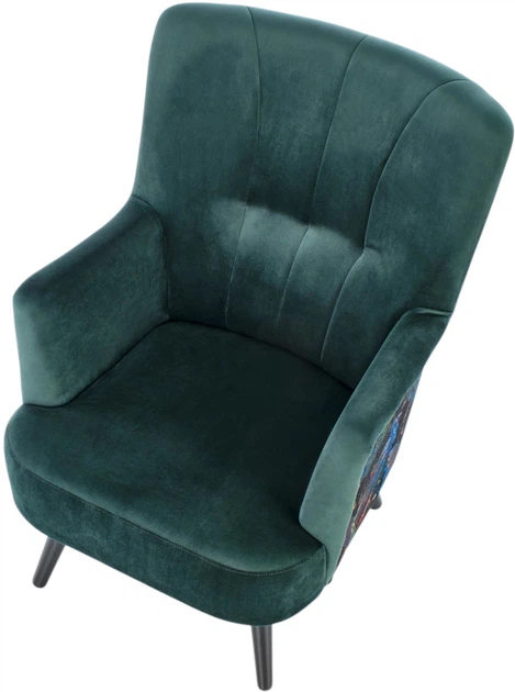 Крісло для відпочинку Halmar Pagoni Зелений (5905248113275) - зображення 8