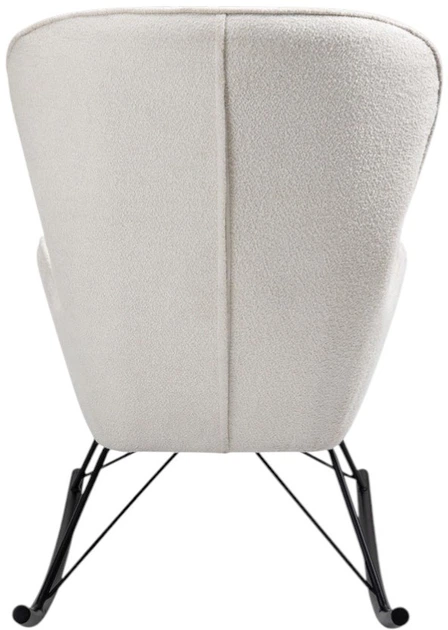 Крісло-гойдалка Halmar Liberto 3 Біле (5905248126565) - зображення 4