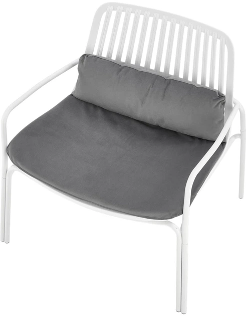 Крісло для відпочинку Halmar Melby Сірий (5905248126596) - зображення 7