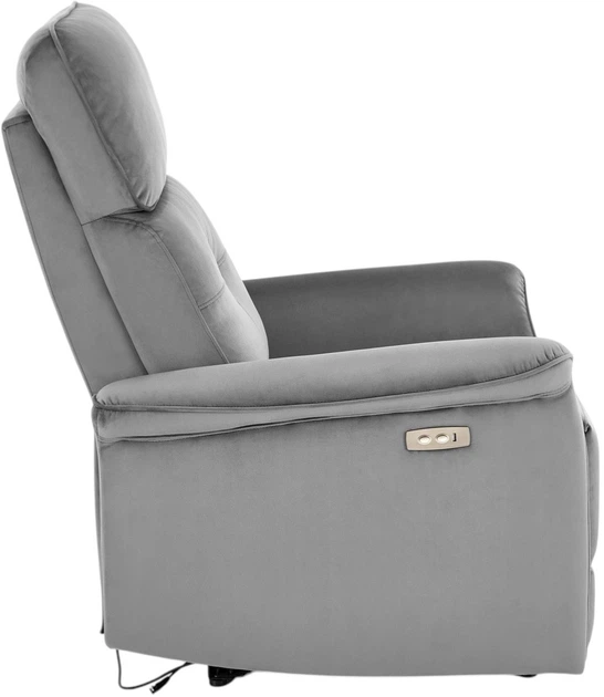 Розкладне крісло Halmar Semir Сірий (5905248126947) - зображення 4