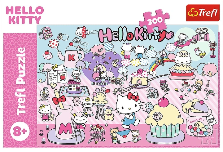Пазл Trefl Hello Kitty: Пізнай світ Hello Kitty 300 елементів 23031 (5900511230314) - зображення 2