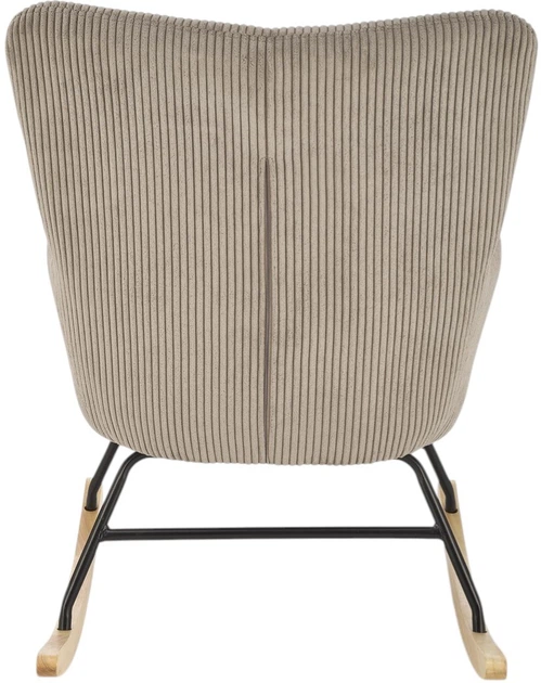 Крісло-гойдалка Halmar Belmiro Сірий (5905248130432) - зображення 6