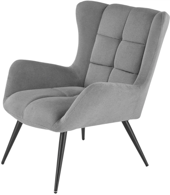 Крісло для відпочинку Halmar Byron Сірий (5905248130470) - зображення 3