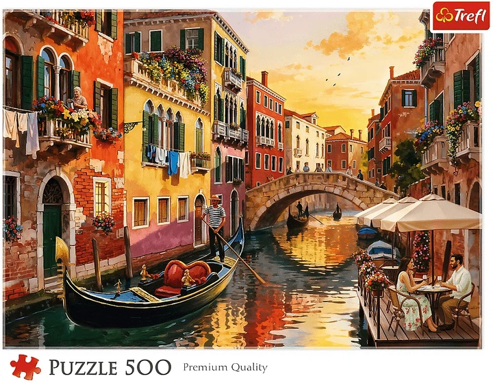 Пазл Trefl Венеція на заході сонця 500 елементів 37556 (5900511375565) - зображення 2
