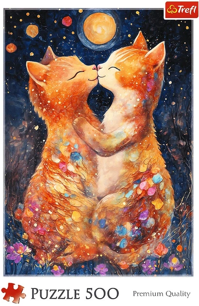 Пазл Trefl Поцілунок при місячному світлі 500 елементів 37546 (5900511375466) - зображення 2