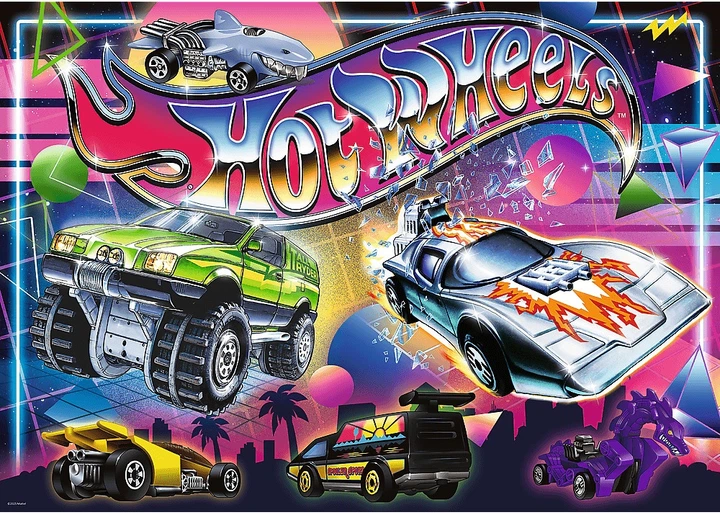 Пазл Trefl Hot Wheels: 80-ті роки 500 елементів 37538 (5900511375381) - зображення 3