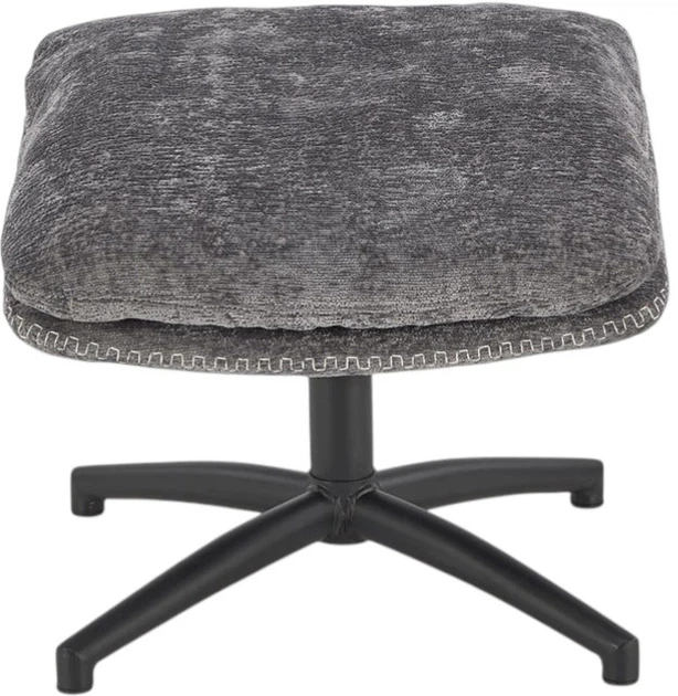 Крісло для відпочинку Halmar Dario з підніжкою та функцією гойдалки Сіре (5905248130579) - зображення 9