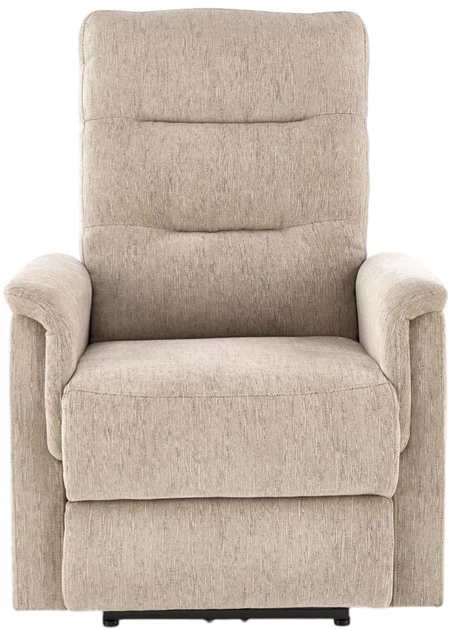 Крісло для відпочинку Halmar Jamal з функцією електричного розкладання Бежеве (5905248130739) - зображення 6