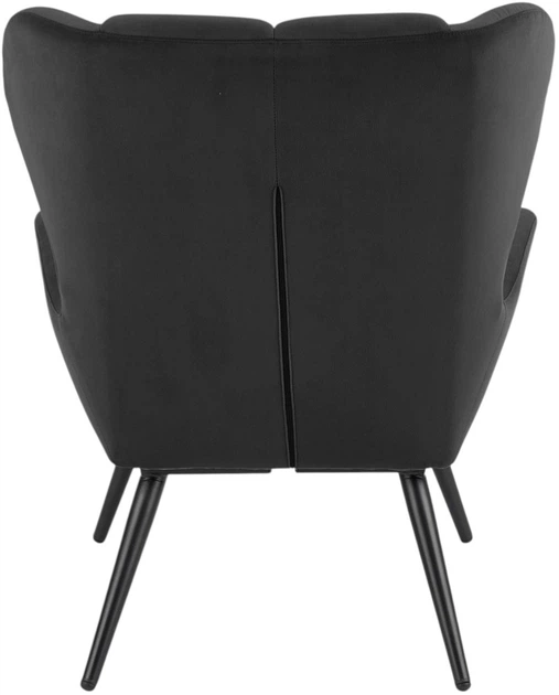 Крісло для відпочинку Halmar Tyrion Чорне (5905248130999) - зображення 5
