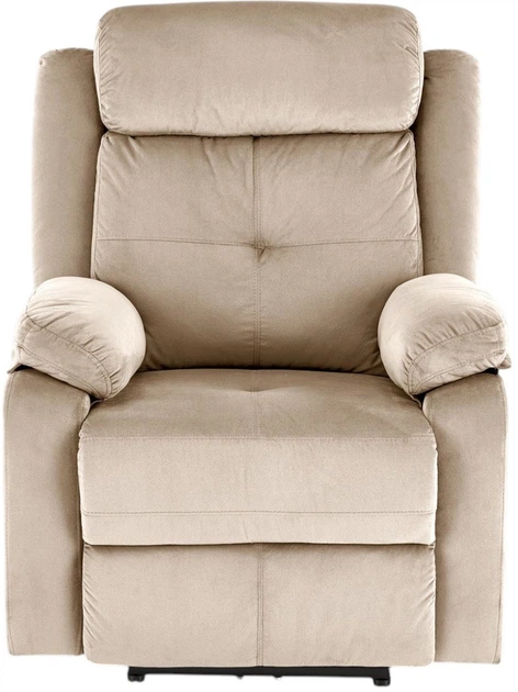 Крісло для відпочинку Halmar Loris з функцією електричного розкладання Бежеве (5905248130807) - зображення 6