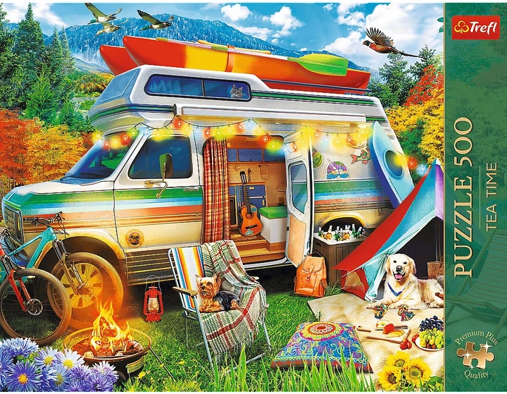 Пазл Trefl Premium Plus Tea Time: Кемпер 500 елементів 37611 (5900511376111) - зображення 2