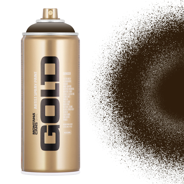 Акрилова фарба-спрей Montana Gold S8020 Shock Brown Dark (Темно-коричневий) 400 мл - Фото 1 Акрилова фарба-спрей Montana Gold S8020 Shock Brown Dark (Темно-коричневий) 400 мл - зображення 1
