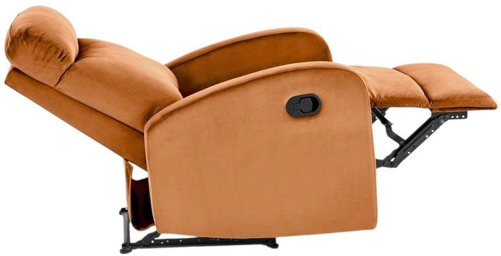 Розкладне крісло Halmar Wonder з функцією колиски Коричневий (5905248131033) - зображення 6