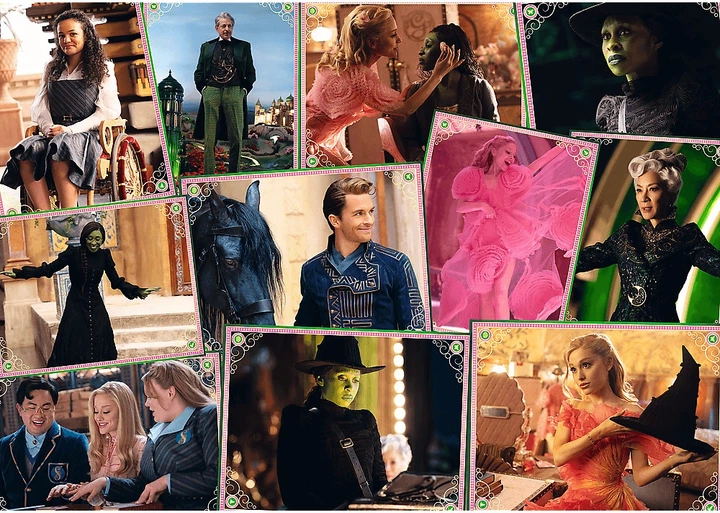 Пазл Trefl Wicked: Кадри з фільму 1000 елементів 10945 (5900511109450) - зображення 3