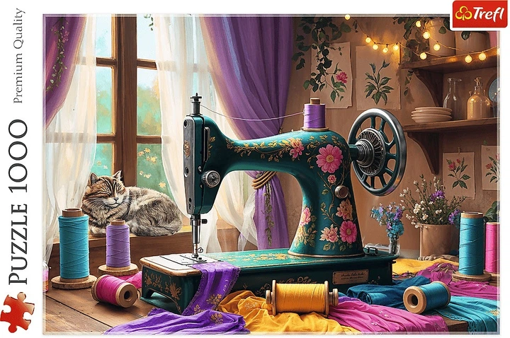 Пазл Trefl Моя швейна майстерня 1000 елементів 10952 (5900511109528) - зображення 2